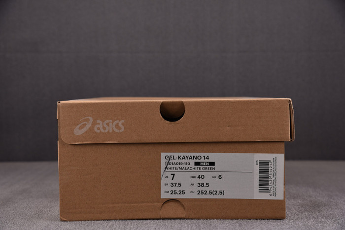As*ic*s gel-kayano 14 white malachite green 1201a019 110