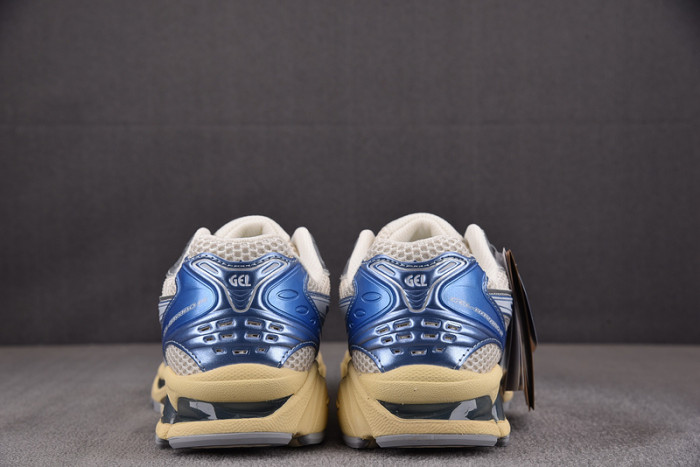 As1cs gel-kayano 14 cream metallic blue 1203a537-102