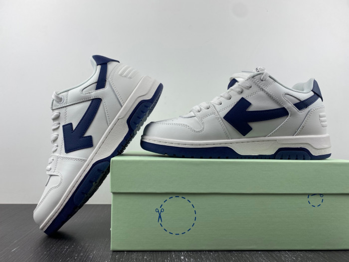 ofw out of office low-top leather sneakers 23053002