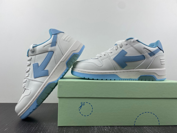 ofw out of office low-top leather sneakers 23053003