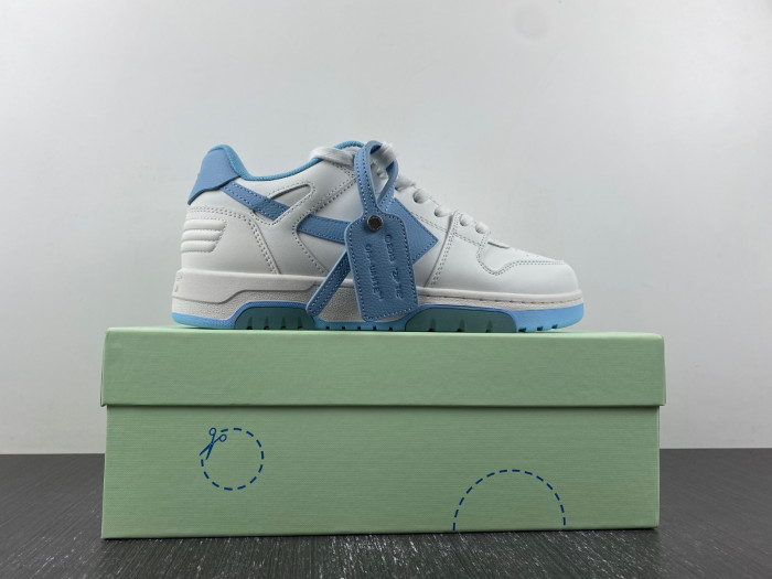 ofw out of office low-top leather sneakers 23053003