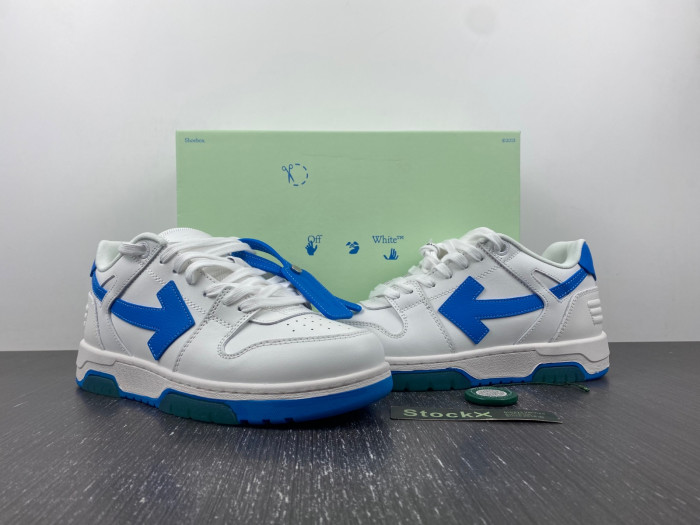 ofw out of office low-top leather sneakers 23062102
