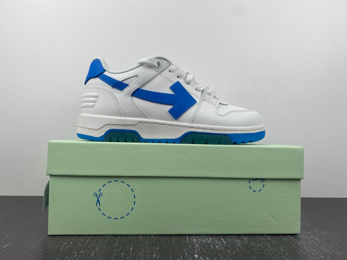 ofw out of office low-top leather sneakers 23062102