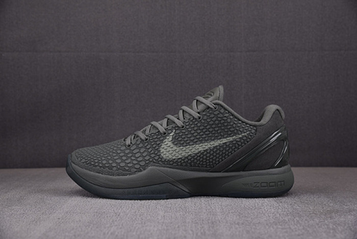 nike kobe 6 black mamba collection fade to black 869457-007