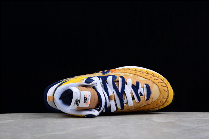nike vaporwaffle sacai jean paul gaultier sesame blue dh9186-200
